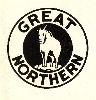 Herald King decals O Great Northern 4.5'  goat logos See America First  XX167 